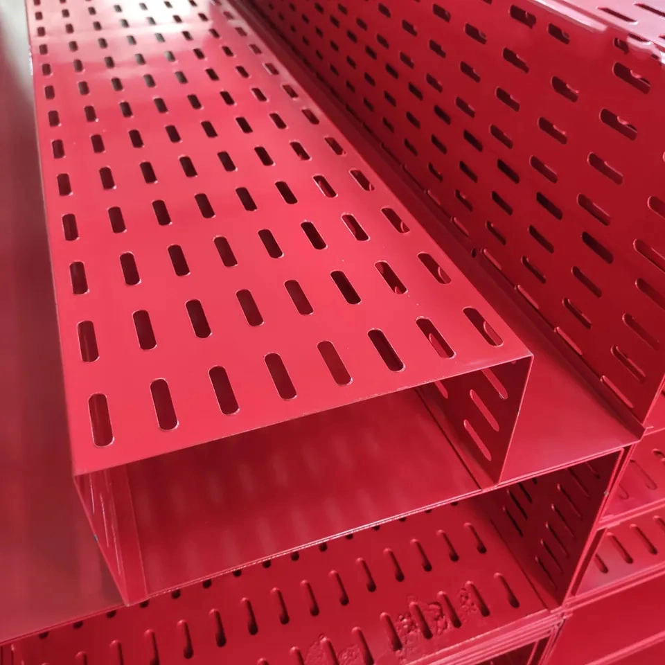 Electrostatic Powder Coated Perforated Cable Tray