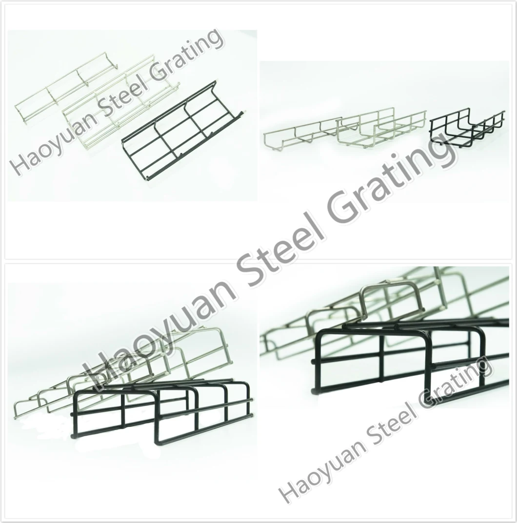 Galvanized Steel Wire Mesh Cable Tray Perforated Ladder Type Cable Tray