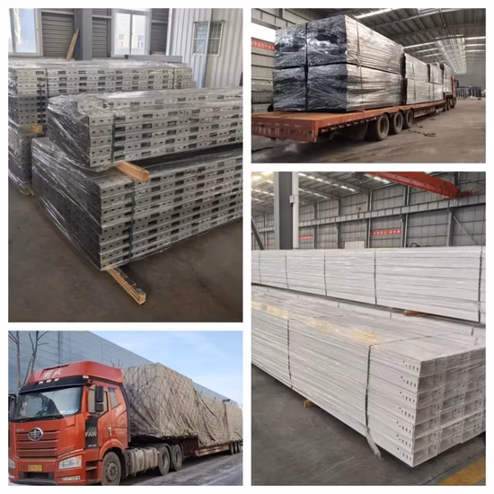 Channel Type Cable Tray Custom Size Fiberglass Reinforced Plastic OEM Customized Factory