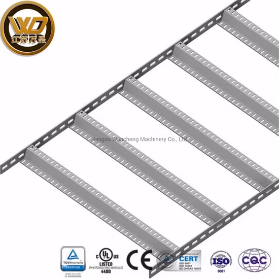 Heavy Duty Steel Galvanized Ladder Type Cable Tray and Heavy Duty Solid Cable Tray