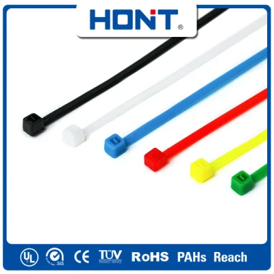 Self-Locking Tie CCC Approved Hont Plastic Bag + Sticker Exporting Carton/Tray PPA Cable Accessories