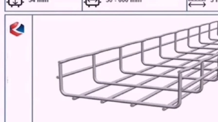 Cablofil Cable Trays / Basket Type Wire Mesh Cable Tray