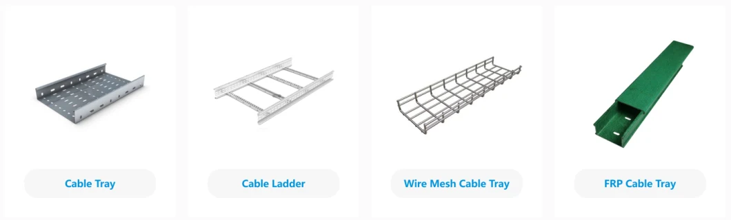 Factory Directly Supply Cable Tray Wire Management Tray Cable Ladder Wire Mesh Cable Tray FRP Cable Tray