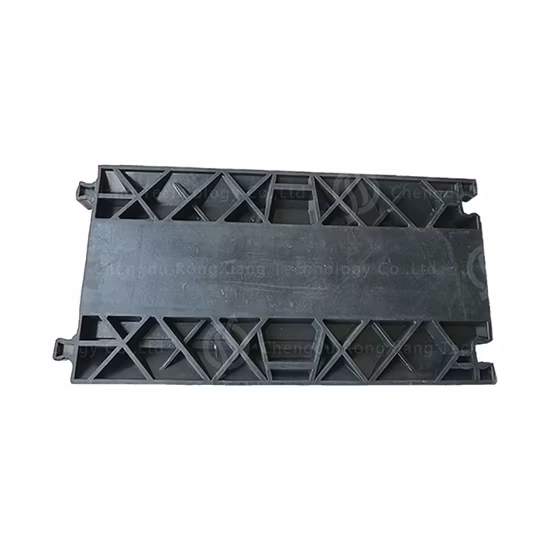 Stage Safety Protection Rubber Base and PVC Cover 3 Channel Cable Tray