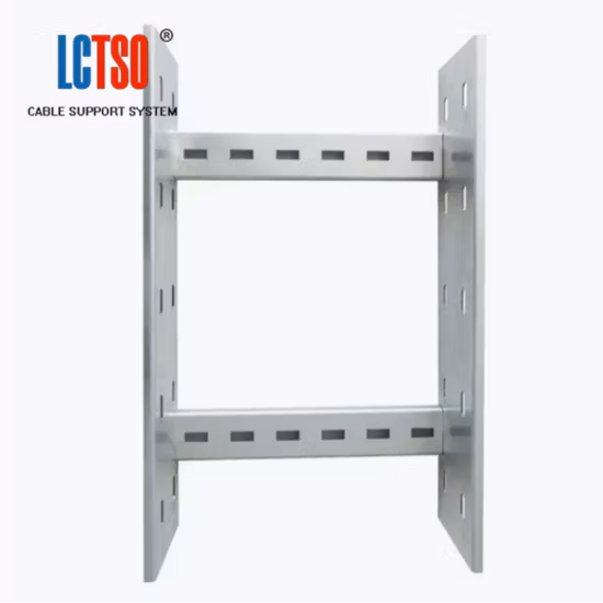 Perforated Ladder Type Steel Wire Mesh Hot DIP /Pre-Galvanized Trunking Cable Tray