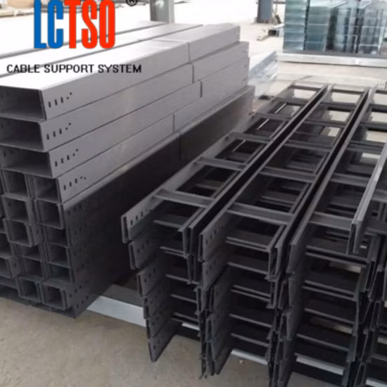 Data Center Infrastructure Wiring Cabling Management System Solutions Polymer Trough Type Cable Tray