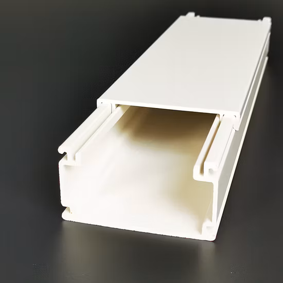 ABS Yellow Fiber Optic Duct Plastic Network Cable Raceway Trays